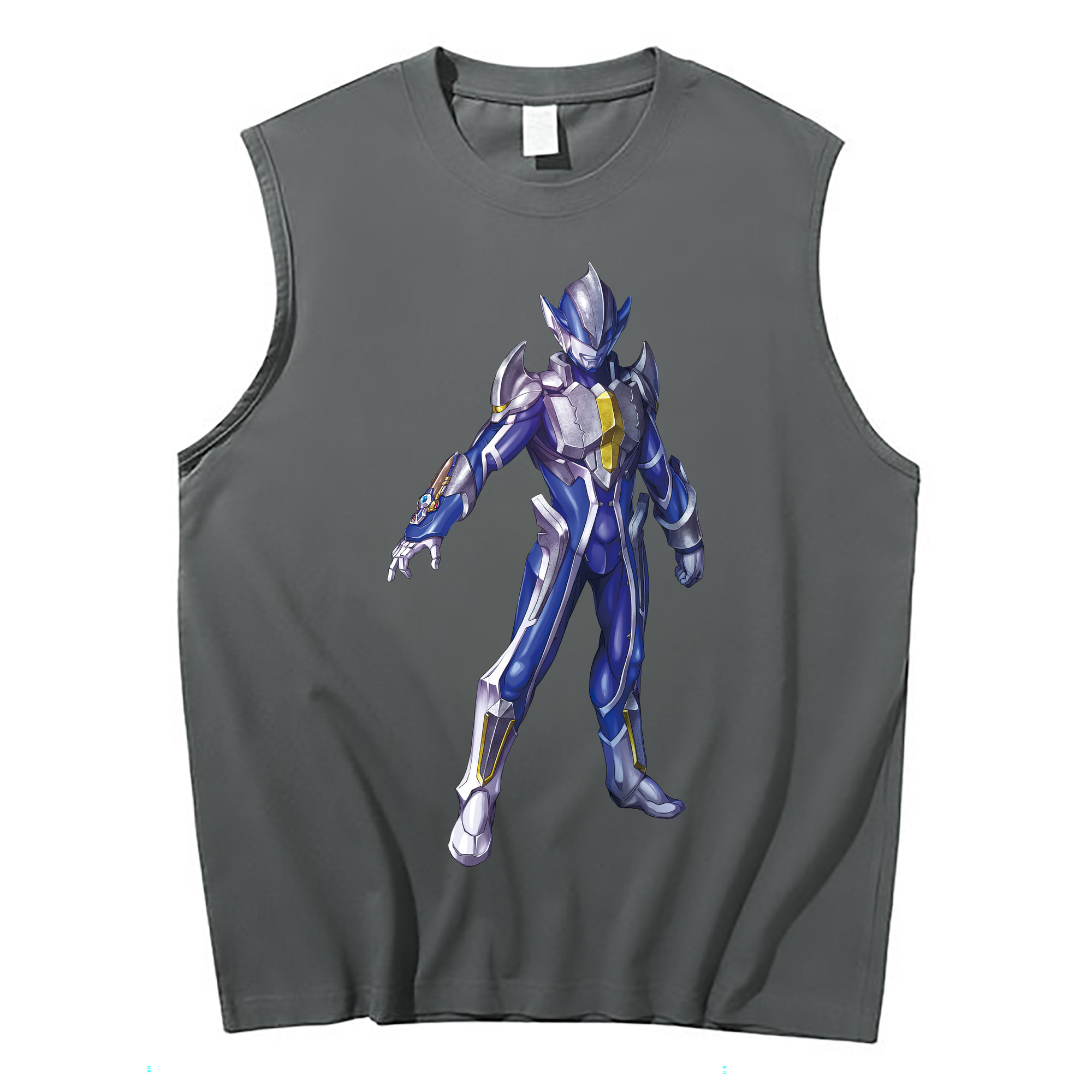 （画像用） ウルトラマン Ultraman コットン100％タンクトップ（フロントプリント）